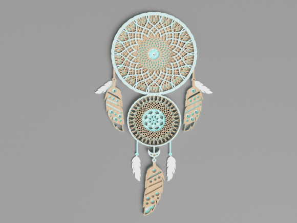 Dream Catcher 3D Layered Laser Cut: A Creative and Functional Decor Solution