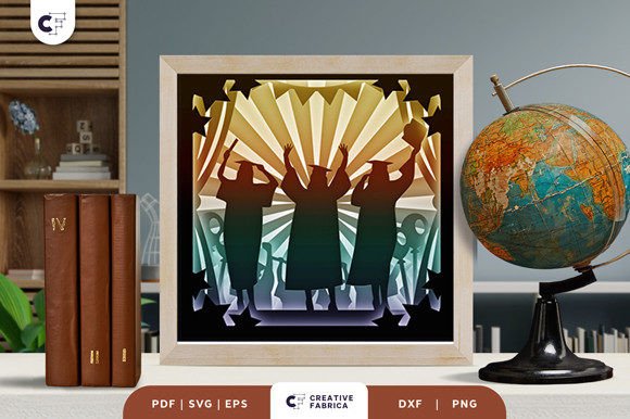 Enhancing Creative Expression with Graduation Day Celebration 3D SVG