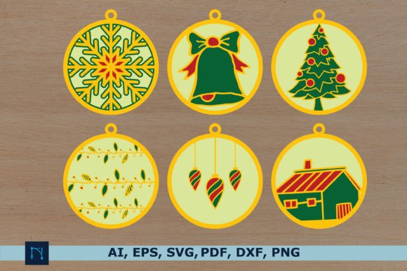 Layer 3D Christmas Ball Decor SVG Bundle: A Versatile Craft Resource for Seasonal Projects