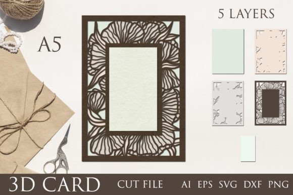 Layered 3D Card SVG, Papercut Wedding: A Guide to Choosing and Using the Right Files