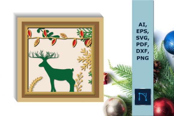 Muli-layer 3D Christmas Shadow Box SVG – Creative Ideas and Real-World Uses