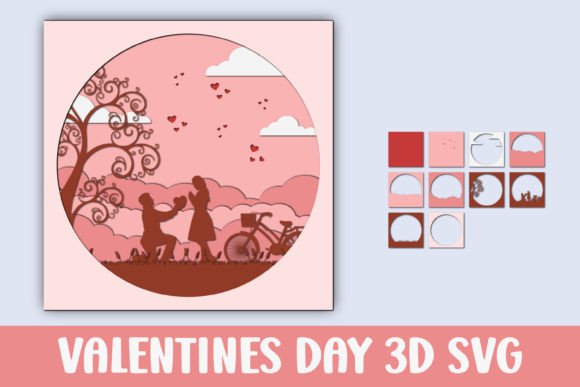 Valentine's Day Paper Cut 3D SVG: A Creative Tool for Modern Designers and Businesses